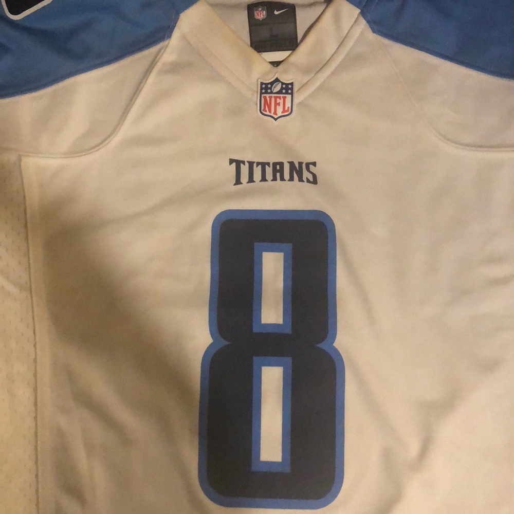 Marcus Mariota Non-Stitched Titans Jersey